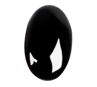 1 Pieza Piedra de Palma de Obsidiana, Piedra de Bolsillo