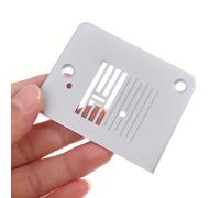 1 Pieza Placa de Aguja Metálica para Máquina de Coser V620033 Compatible con Singer 1105-1408, 1408, Promise 1507 y Hicello