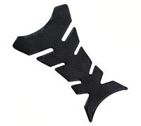 1 Pieza Protector Deposito Moto,Pegatina Deposito Moto,Adhesivos para Motos,Universales Compatible,Resistente al Desgaste,Resistente a la Corrosión,Negro,20cm x 13.2cm (PVC)