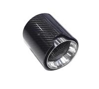 1 Pieza Puntas De Escape De Automóvil Boquillas De Silenciador Tubo De Escape Para F87 F80 F82 F83 F90 M2 M3 M4 M5 M6(Silver 60mm-93mm)