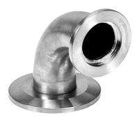 1 pieza reductor de codo KF-50 a KF-40 accesorios de vacío-adaptador de brida de ISO-KF de acero inoxidable for fontanería de vacío delantera(KF40 to KF16)