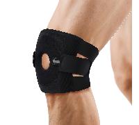 1 pieza - Rodillera ajustable, de compresión para con soporte de gel patelar y estabilizador lateral, unisex
