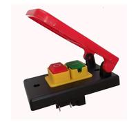 1 pieza sierras de mesa interruptor botón electromagnético paleta 220 V-240 V 16A 5E4 seguridad con cubierta parada emergencia