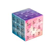 1 Pieza Speed Cube 3x3 Cubos Rubik Raros sin Pegatinas - Cubo de Rubik Tabla Periódica de Elementos Cubo de Rubik Elementos Químicos Cubo de Rubik Original Regalo de Cumpleaños para Niños Adultos