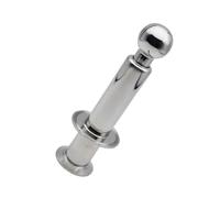 1 pieza SUS316L Tri Clamp CIP Spray Ball, 1.5-3 pulgadas, pulverizador de bola giratorio de 360 grados for limpieza de tanques(50mm*64mm)