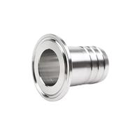 1 pieza, tamaños completos OD 6MM-76MM, acero inoxidable SS304, espiga for manguera sanitaria, férula de montaje de tubería OD 50,5mm-76mm, ajuste 1,5 "3" Tri abrazadera(25mm x Ferrule 64)