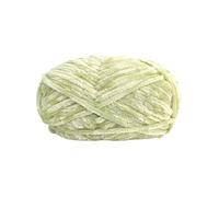 1 pieza tejida a mano, 1 hebra de hilo grueso, adecuada for tejer DIY, colgante decorativo, muñeca, manta, bolsa, bufanda for Jersey, lana de poliéster, 100g(02 Light Yellow)