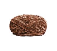 1 pieza tejida a mano, 1 hebra de hilo grueso, adecuada for tejer DIY, colgante decorativo, muñeca, manta, bolsa, bufanda for Jersey, lana de poliéster, 100g(20 Coffee)