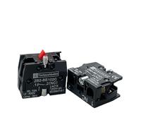 1 pieza XB2 Bloque de contacto de interruptor pulsador ZB2BE102C (NC) Bloque de contacto ZB2-BE101C (NO) Pulsador 10A 600V(NO)