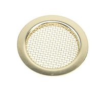 1 pieza Yootones guitarra con orificio de sonido para bocina, rejilla de malla para gutiar, guitarra resonadora Dobro, guitarra de caja de cigarros (oro)