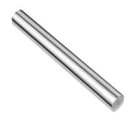 1 piezas 304 rodillo de acero inoxidable,Rollos De Para Amasar,Rodillo, largo y liso, perfecto para productos de pastelería y pasta, pizza, pasta al horno, corteza de torta y biscotti (32.5cm-plata).