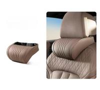 1 Piezas Almohada De Cuello para Hyundai i20/N Line/Active 2021-2025 | Almohadilla Descanso Cabeza Cojín De Apoyo Cervical Piel Nappa Espuma Viscoelástica Aliviar La Fatiga Durante Viajes Largos