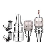 1 piezas BT30 BT40 BT50 C32 potente portaherramientas de alta precisión a prueba de polvo CNC máquina abrazadera soporte de herramienta de fresado C32 diámetro de mandril 3-20mm (estilo embosado,BT30