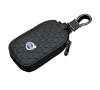 1 Piezas Coche Carcasas Llaves para Volvo EX30 2023 2024/Volvo EX90 2023 2024,Funda Llaves Caso Clave Cubierta Protectora Inteligente Resistente ArañAzos Accesorios,Black