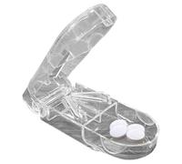 1 Piezas Cortador De Píldoras,Tabletas Divisorias Con Abrazadera En V Para Medicamentos Tabletas Pequeñas,machacador De Pastillas Con Pastillero Para Dividir Y Transportar Medicamentos Diarios