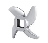 1 piezas de acero inoxidable picadora de carne trituradora cuchilla picadora cuchillo cortador cocina reemplazo accesorios[12#]