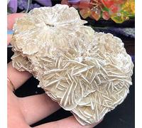 1 piezas de arte de bloque de espécimen de piedra gruesa de cristal de rosa del desierto Natural puro- (Color : 225g)