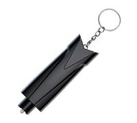 1 Piezas de Herramientas para Romper Ventanas de Coche como Llavero, rompecristales 2 en 1 y Cortador de cinturón de Seguridad, Llavero de Emergencia