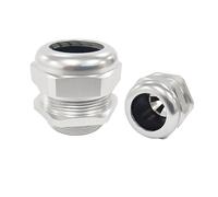 1 piezas de prensaestopas PG36, juntas de blindaje electromagnético de aleación de aluminio, prensaestopas ajustables IP68, conectores de sujeción de cable para diámetros de 25-32mm