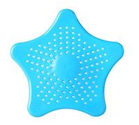 1 piezas Filtro de fregadero de baño Colador de fregadero de cocina Colador de drenaje de alcantarilla Cubierta de drenaje de bañera de silicona Colector de cabello por TheBigThumb, Azul