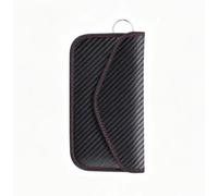 1 Piezas Funda Bloqueadora para Ford Transit/Tourneo Custom 2023-2024 2025 | Bloqueo total de señal RFID y antirrobo fibra de carbono blindada doble capa gancho de aleación y llavero interior integrado