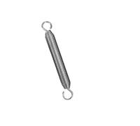 1 Piezas Resortes De Extensión Con Gancho Muelle, Longitud Libre 180mm, Diámetro Exterior 22mm, Diámetro Del Cable 3mm