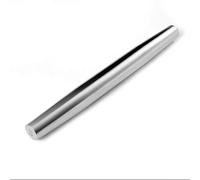 1 piezas Rodillo francés, Rodillo de cocina, Rodillo de masa, Rodillo antiadherente, 304 rodillo de acero inoxidable, Para pan de pizza, pastelería, masa, albóndigas, tortillas, pan(32.5 X 2.5cm).