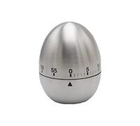 1 Piezas Temporizador de Cocina, Temporizador De Acero Inoxidable, Cronómetro de Cocina para Egg, innere mechanische Struktur, Adecuado para cocinar, Belleza, Deportes y Cualquier Otra ocasión