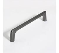 1 Piezas Tiradores de Armario de Cocina,Metal Aleación de Zinc de Muebles Cajones,Manillas de Arco,para Puertas de Gabinete Baño con Tornillos,gris