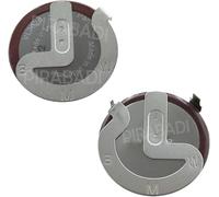 1 Pila de Batería VL 2020 VL2020 3V Recargable TELEMANDO CLAVE LLAVE | BMW E38 E39 E46 E53 E60 E61 E62 E81 E82 E90 E91 E92 | Mini R50 R52 R53 | Ford Transit | Pinza BORNES ORIENTADAS A 105°