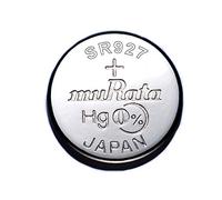 1 pila de reloj Murata 395/399 SR927/W/SW AG7 SR57 óxido de plata 0% mercurio.