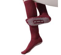 1 Pilates Calcetines Para Mujeres Yogas No Listas Largas Con Tripulaciones De Agarre Para Barre Hospital Descalzo Calcetines Yoga Agarre Sin Aliento