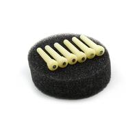1 pin para puente de guitarra de ébano y vaca para guitarra acústica de 6 y 12 cuerdas