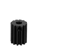 1 piñón de ennegrecimiento modificado 1M 10T 11T 12T 13T Orificio interior 4 5 6 6,35 7 8 mm 45# Engranajes rectos de acero Piezas de motor de transmisión CNCN(5mm,2pcs 10 Teeth)