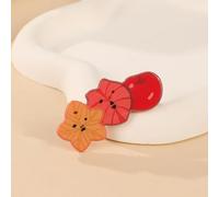 1 pinza de pelo de color para empalme de hojas, pinzas de pelo acrílicas grandes para mujer, clip de tiburón de una palabra, accesorios para el cabello