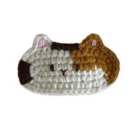 1 pinza de pelo de ganchillo para niños y adultos, diseño divertido y de dibujos animados para niños y adultos