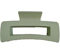 1 pinza para el cabello color verde sólido, pinzas grandes, pinzas grandes, accesorios para el cabello para mujeres y niñas, gruesas, delgadas, largas, antideslizantes, cuadradas, horquillas y