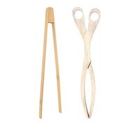 1 pinzas para barbacoa, 1 clip, pinzas para frutas y verduras, tijeras de madera para ensalada, pinzas de madera de cocina, pinzas de cocina, pinzas de barbacoa, tijeras, utensilios de cocina de