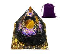 1 Pirámide De Cristal, Torre De Energía De Cristal De Piedra Lunar, Generador De Energía Positiva, Cristal De Cuarzo Transparente De Amatista, Adecuado Para Regalos Y Decoración De Habitaciones.