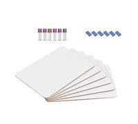 1. Pizarra blanca pequeña de doble cara con borrador y marcadores, tablero de mensajes portátil para aula, oficina, hogar, pizarra blanca pequeña con borrador y marcadores para dibujar