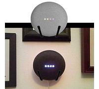 1/PK Soporte de altavoz, soporte de pared autoadhesivo, soporte de pared, soporte para colgar en la pared, soporte para altavoz inteligente compatible con Google Mini Wireless Bluetooth Smart Speaker