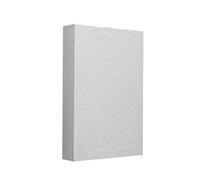 1 placa aislante de fibra cerámica de alta temperatura (1 pieza) - Barrera térmica ignífuga resistente al calor (2300 °F)(600 * 400 * 20mm)