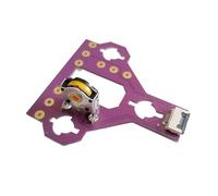 1 placa base PCB con botón para placa base para accesorios de juego de soldadura M8W, microinterruptor