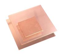 1 placa de cobre metal alta pureza for investigación científica industrial Para Joyas Bricolaje Artesanías Modelo Pintura(0.02X100x100mm)