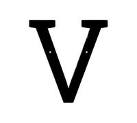 1 Placa De Dirección Letrero Número Casa Metal Moderno 20/24 Pulgadas(V,24inch)