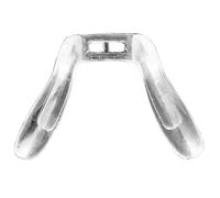 1 placa de marco para gafas, puente de montura, almohadillas para la nariz, pieza de nariz, material TR, soporte integrado TR para gafas de lectura de vidrio