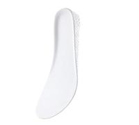 1 plantilla elástica que absorbe los golpes para zapatos deportivos, plantillas de aumento de altura, plantillas suaves y cómodas (blanco, EU 40 (1,5 cm)