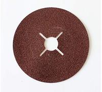 1 plato de apoyo de 115 mm + 5 discos de fibra de vidrio de 115 mm P24.