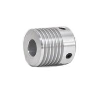 1 polea de correa PJ con rueda de cuña múltiple, 6 ranuras, eje de motor, 6 poleas de ranura de pico, polea de sincronización de 5/6/8/10-20 mm, piezas de transmisión,Diámetro del agujero: 8 mm