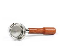 1 portafiltro sin fondo de 58 mm, acero inoxidable, for cafetera espresso. Incluye cesta y filtro Para Café(Color 6)